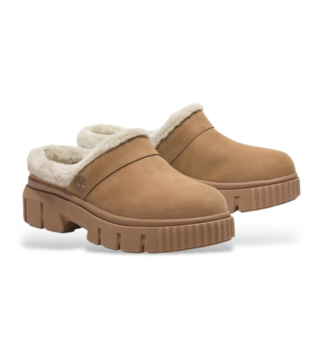 Timberland Greyfield WARM LINED SHOE MEDIUM NUBUCK Hausschuhe für Damen beige