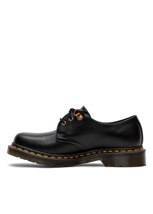 Herren Halbschuhe Schwarz Dr. Martens 1461 HARDWARE Black Wanama