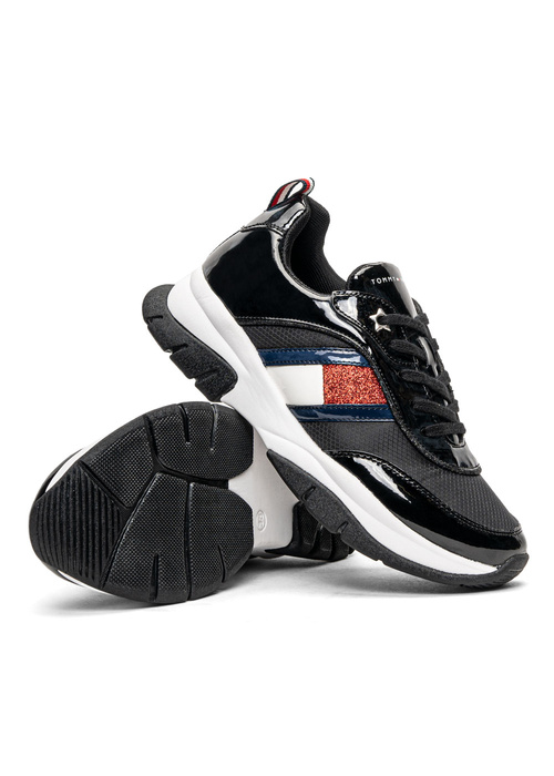 Sneaker für Kinder Tommy Hilfiger T3A4-31179-1022-999 Schwarz