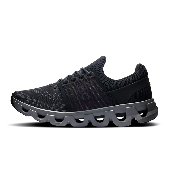 ON CLOUDSWIFT 4 AD Black | Rock Herren Laufschuhe