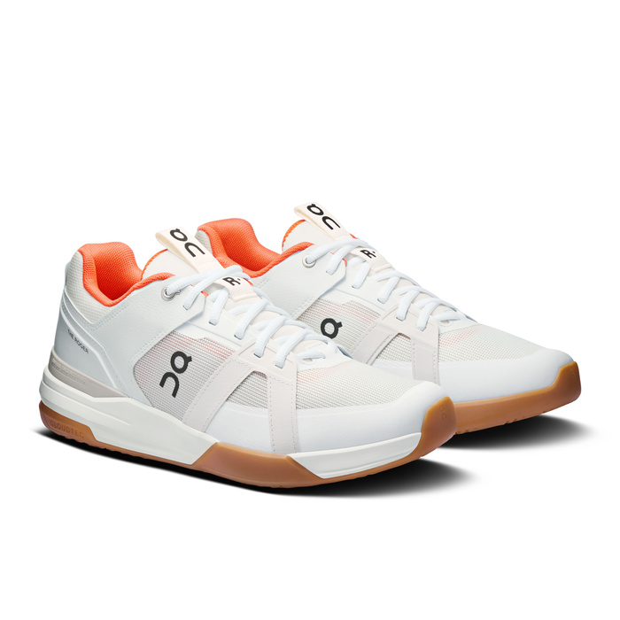 ON THE ROGER Clubhouse PRO Ivory | Flame Herren Sneaker
