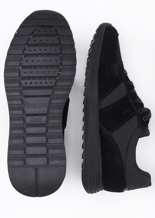 Herren Sneaker Schwarz GEOX U MOLVENO