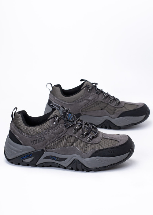 Herren Trekkingschuhe Schwarz Skechers Arch Fit Recon