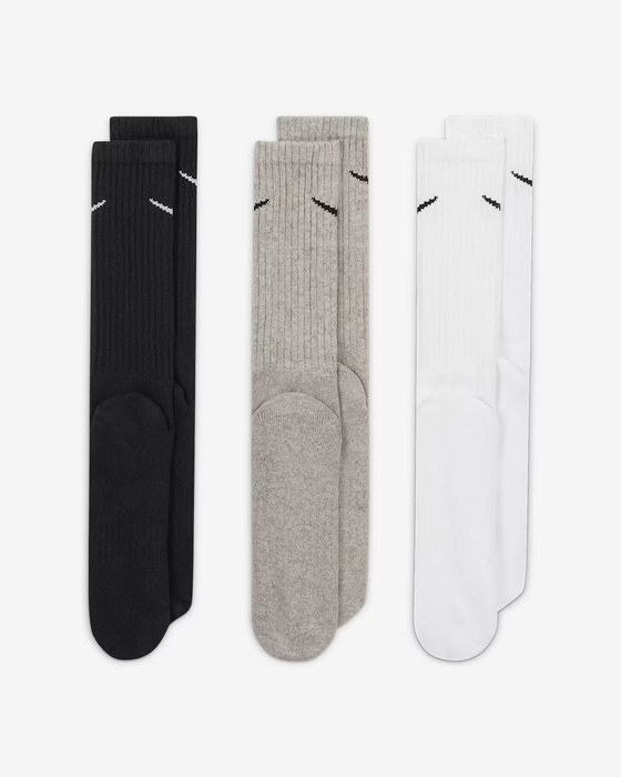 Nike 3PPK VALUE COTTON CREW Sock Unisex