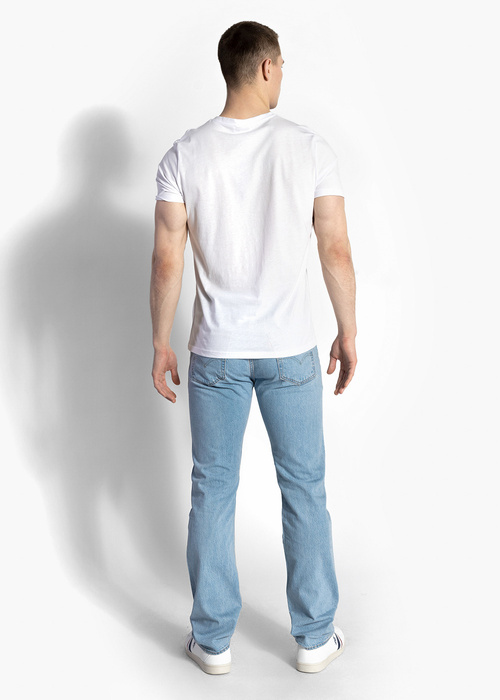 Herren T-Shirt Weiß U.S. POLO 2Pack V-neck