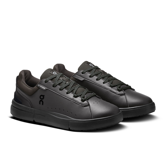 ON The Roger Advantage Black | Black Damen Sneaker