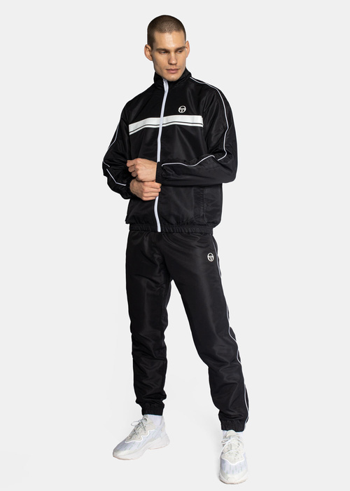 Trainingsanzug-Set für Herren Schwarz Sergio Tacchini Agave Tracksuit