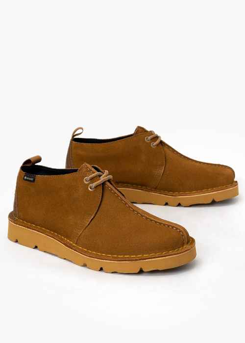 Herren Halbschuhe Braun CLARKS DESERT TREK GTX 