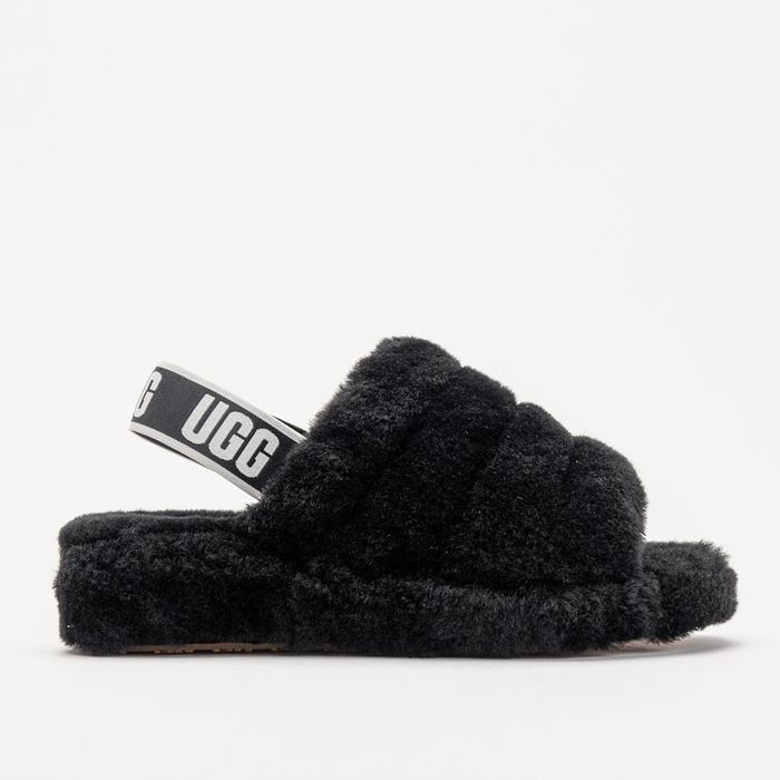 UGG W Fluff Yeah Slide (1095119-BLK)