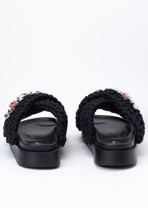 Damen Pantoletten INUIKII WOVEN STONES