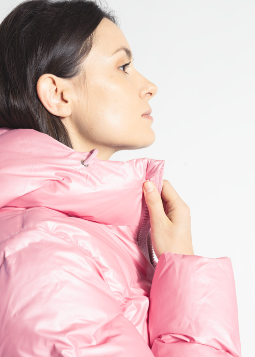 Damen Winterjacke Rosa Rains Puffer W Jacket