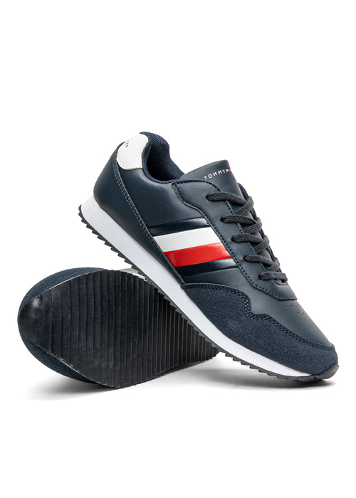 Sneaker für Kinder Dunkelblau Tommy Hilfiger T3B4-32077-1229-X007