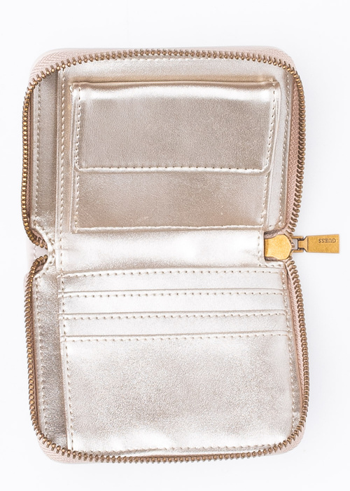Damengeldbörse Rosa GUESS IZZY SLG SMALL ZIP AROUND