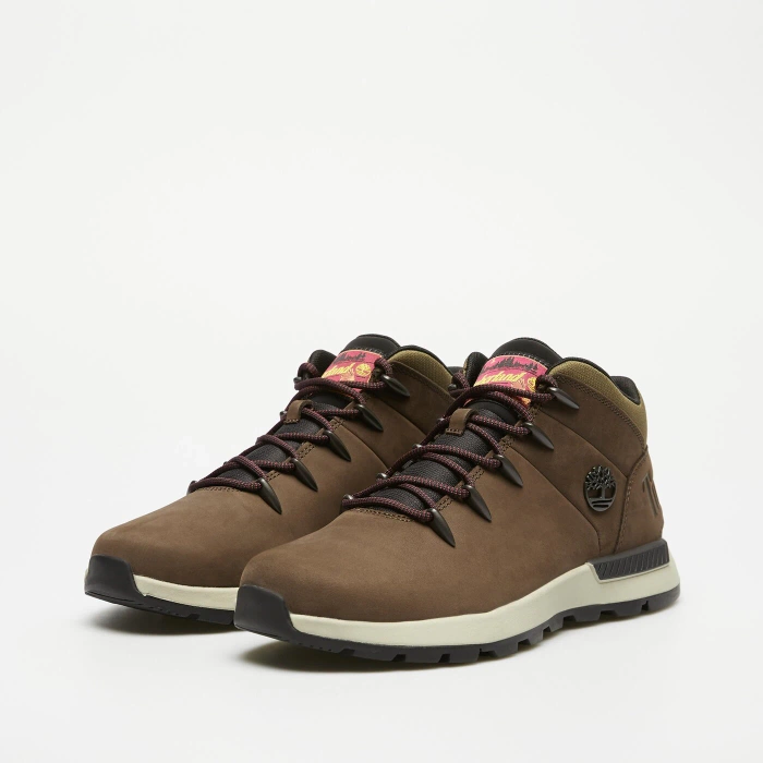 Timberland Sprint Trekker MID LACE UP SNEAKER DARK BROWN NUBUCK Herren Sneaker