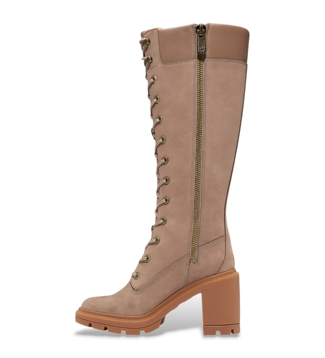 Timberland ALLINGTON HEIGHTS 14 INCH LACE UP BOOT TAUPE GRAY Damenstiefel