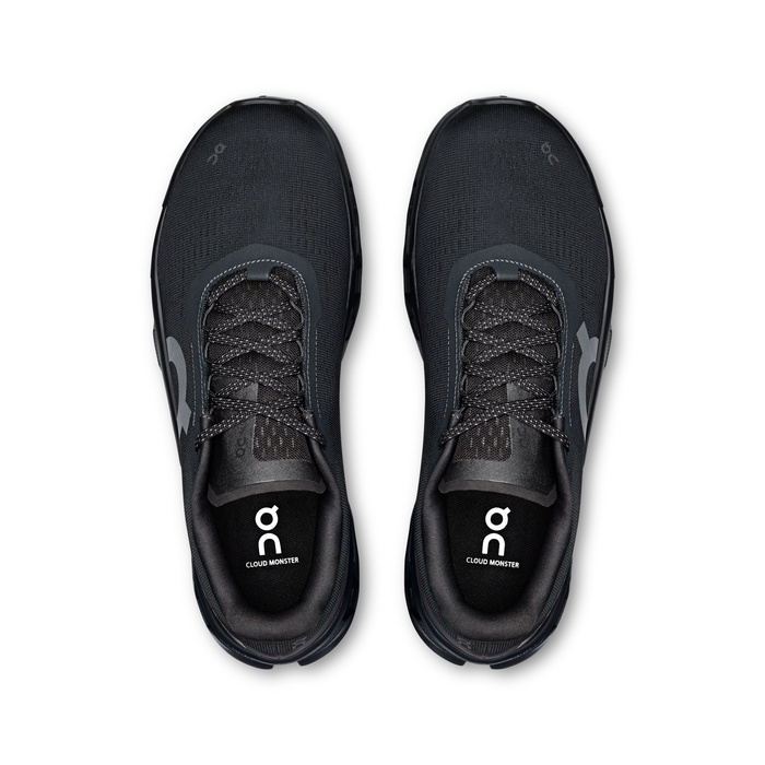 ON CLOUDMONSTER 1 Black | Black Herren Laufschuhe