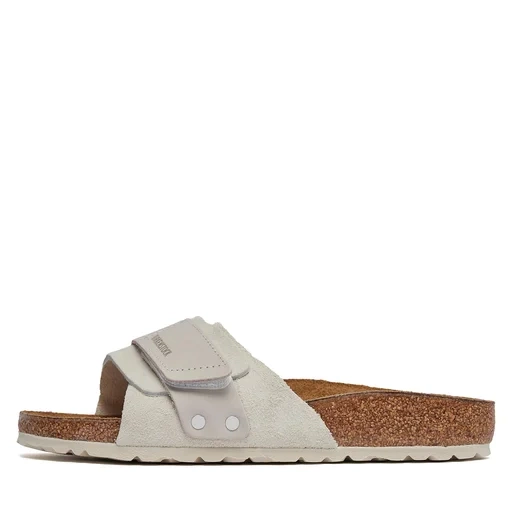 BIRKENSTOCK OITA W LENB/LEVE ANTIQUE WHITE Damen Pantoletten