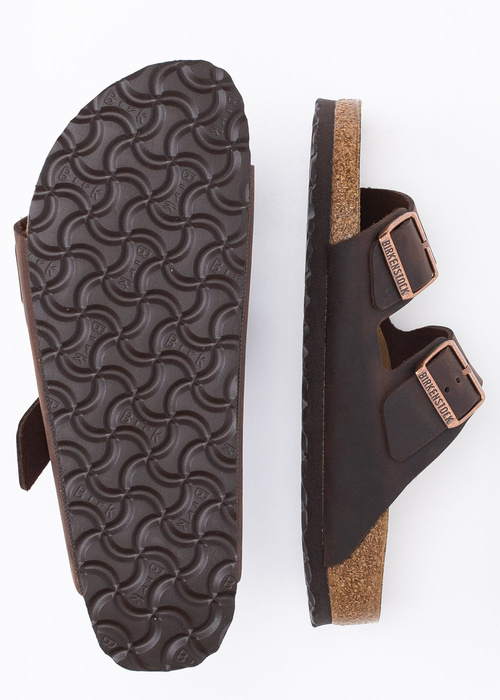 Damen Pantoletten Braun BIRKENSTOCK ARIZONA LEO