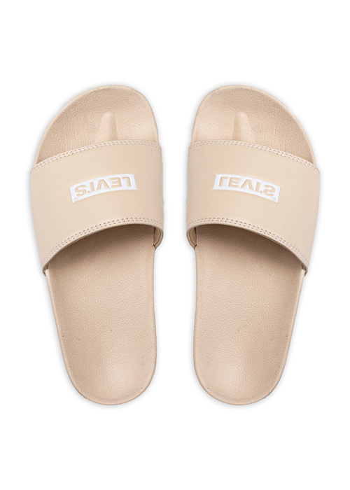 Damen Pantoletten Rosa Levi`s June Boxtab S