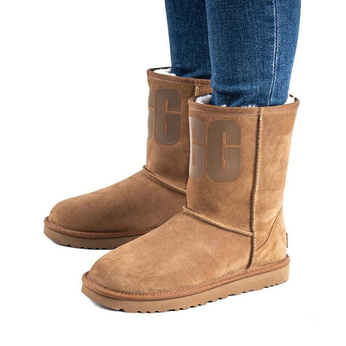UGG W Classic Short Rubber (1108230-CHE)