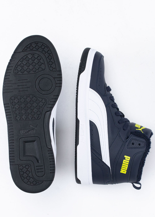 Sneaker für Kinder Dunkelblau Puma Rebound Joy Fur Jr
