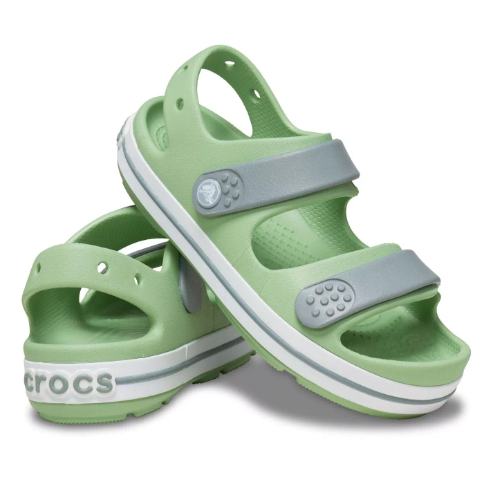 Kinder Sandalen Crocs Crocband Cruiser Sandal K FGr/DGr