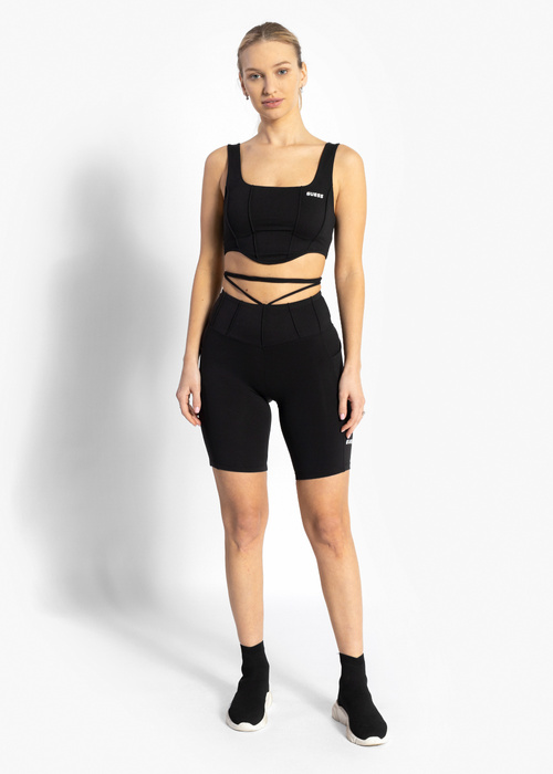 Damen Trainings-BH GUESS BRIGIT ACTIVE TOP V3GP02-MC04Z-JBLK 