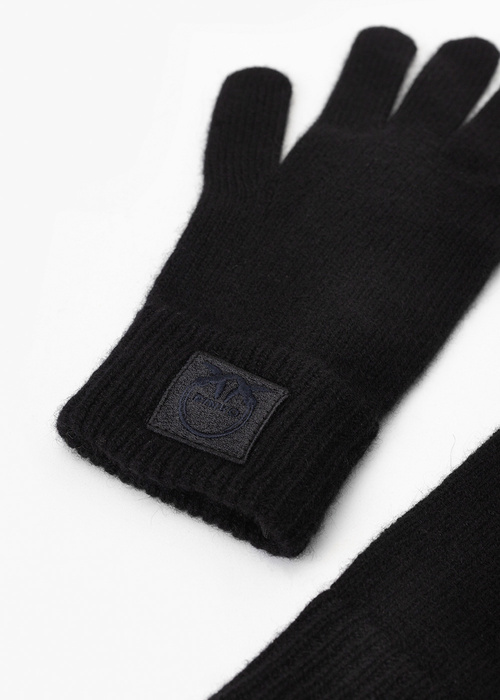 Damen Handschuhe PINKO GATTO GTUANTI 100% CACHEMIRE 
